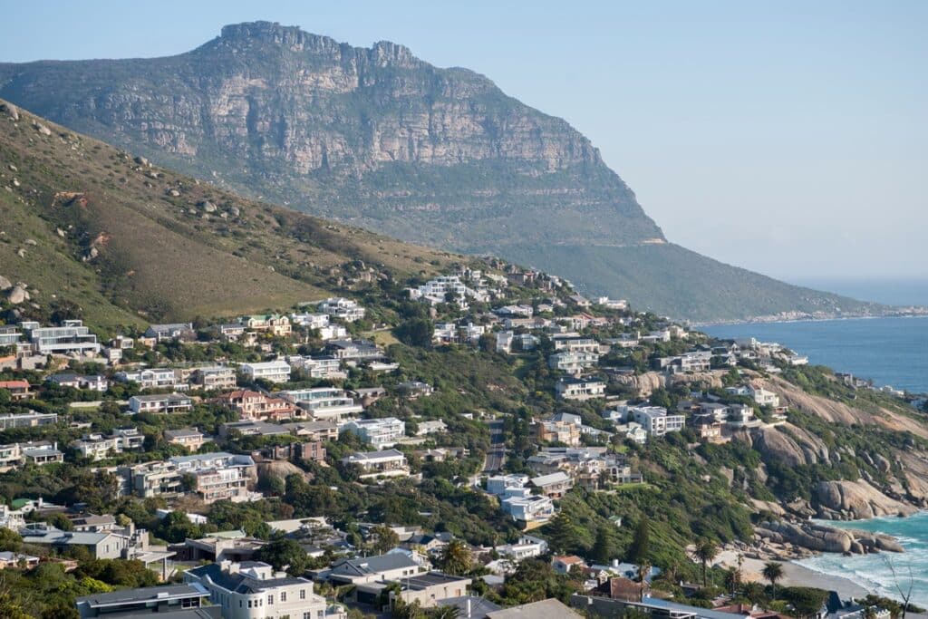 belles villas à Camps Bay au Cap