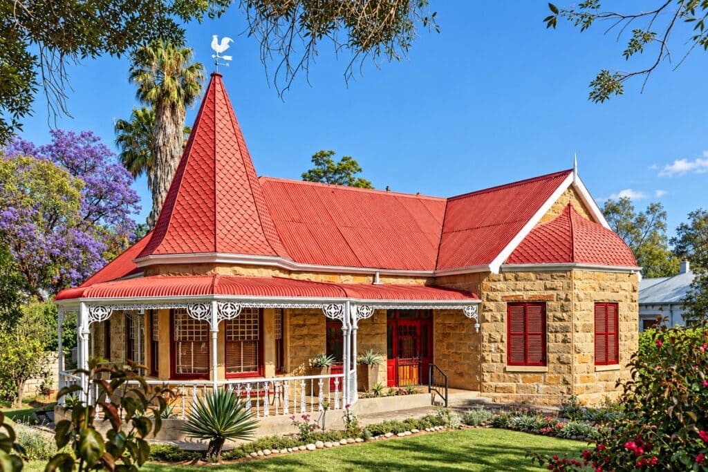 maison à plume du Klein Karoo
