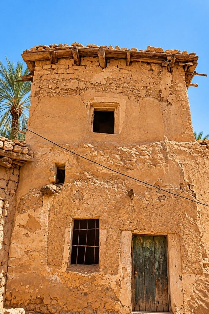 maison en terre de Biskra