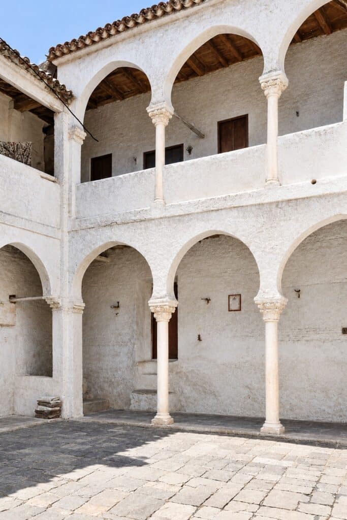 cour intérieure maison à patio de Constantine