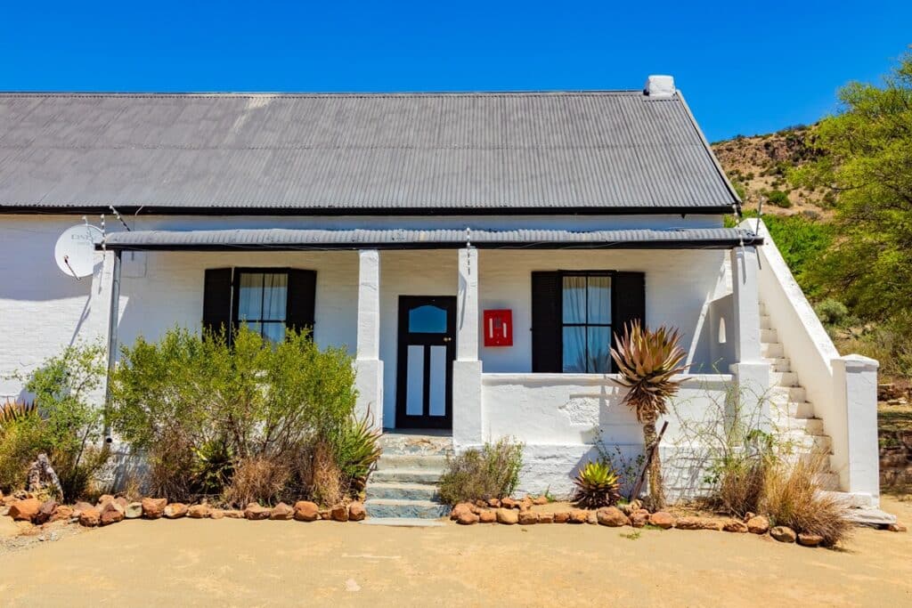 maison typique du Karoo à Cradock